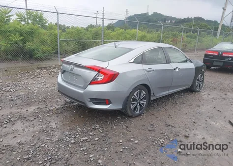 2018 Honda Civic Ex-T из США, поврежденный, VIN JHMFC1F37JX042536